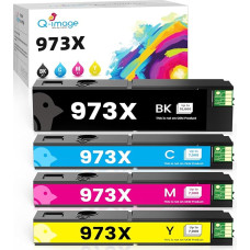 973X Atnaujinta rašalo kasetė, pakeičianti HP 973 973X Veikia su HP PageWide Pro 452dn 452dw 452dwt 477dn 477dwt 477dwt MFP 552dw 577dw 577z MFP P57750dw P55250dw (4.4