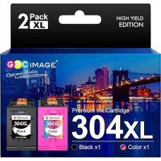 GPC IMAGE 304XL atkurtos kasetės, suderinamos su HP 304 spausdintuvo 304 XL kasetėmis, skirtomis 