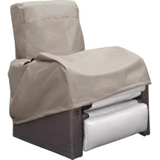 ART TO REAL Garden Chair Cover, Outdoor Patio Furniture Chair Protective Storage Cover, Durable and Water Resistant, Garden Furniture Cover, Waterproof for Garden Chair, Chair Cover, 81 x 81 x 103 cm