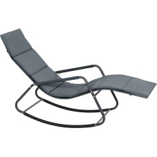 Siena Garden Relax Lounger in Blue/Grey