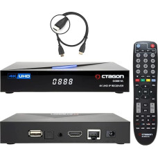 Octagon SX888 V2 WL 4K Smart TV Box + HM-SAT HDMI kabelis, 2 operacinės sistemos: 