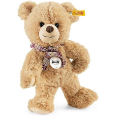 Steiff Kuscheltier Lotta Teddybär, Süßes Stofftier mit Kunststoffaugen, Kinder, Jungen & Mädchen, Plüschtier 28 cm, Beige, 022944