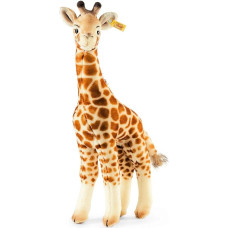 Steiff Kuscheltier Bendy Giraffe, Süßes Stofftier mit Kunststoffaugen, Kinder, Jungen & Mädchen, Plüschtier 45 cm, Mehrfarbig, 068041