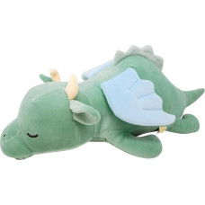 Nemu Nemu Animals 6202740 Plush Toy, Dragon Drago, Cuddly Toy, Extra Soft and Cuddly, Soft Toy, Designed in Japan, Cuddly Cushion, Size XXL, 70 cm