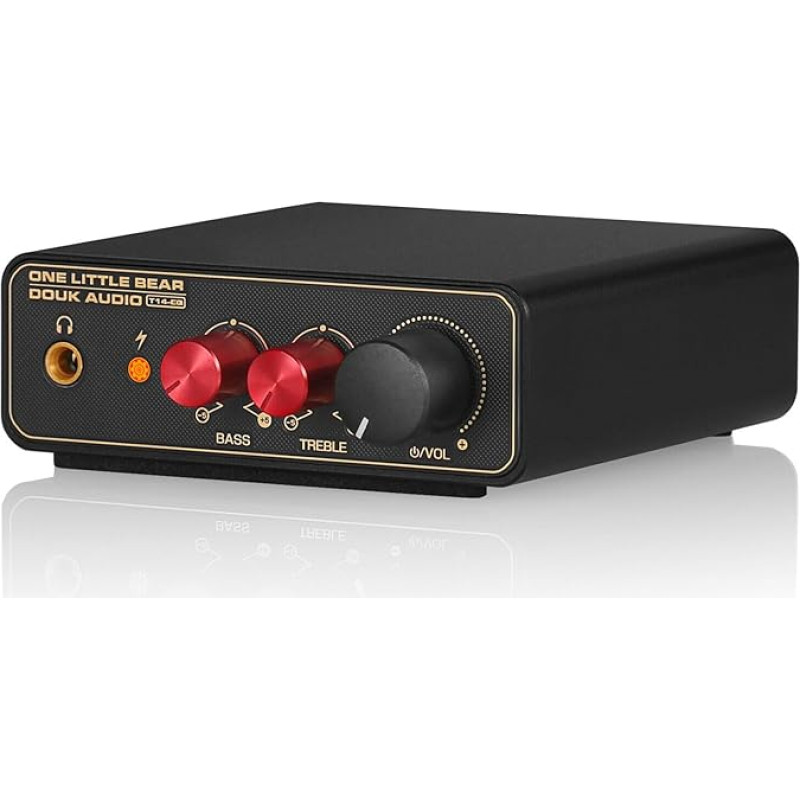 HiFi MM/MC RIAA Turntable Phono Preamp LP Vinyl Turntable Preamp Mini Headphone Amplifier (T14-EQ)