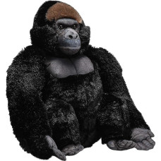 Wild Republic Artist Collection Gorilla Gift for Kids 38cm Plush Toy Stuffing Made from Spun Recycled Water Bottles