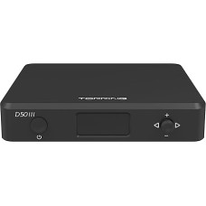 TOPPING D50III Desktop HiFi DAC Double ES9039Q2M PCM768 DSD512 with Remote Control Decoder (Black)