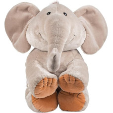 Schaffer Knuddel mich! 4234 Plüsch Elefant, Grau, 41 cm, XL (1er Pack)