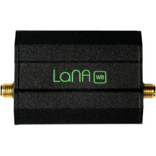 Nooelec Lana WB - Ultra-Low Noise Amplifier (LNA) Module for RF & Software Defined Radio (SDR) with Enclosure & Accessories. Wideband 300MHz-8000MHz Frequency Capability w/BiasTee & USB Power Options