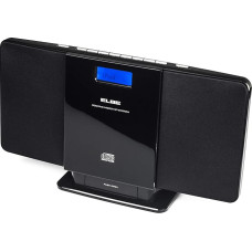 Elbe HIFI1024IP Compact System with CD / MP3 / USB Connection with Docking Station for Apple iPhone / iPod Black