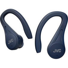 JVC VC Wireless Sports Headphones, Lightweight and Compact, Long Battery Life (up to 30 Hours), Sound with Neodymium Magnetic Controller, Waterproof (IPX5), HAEC25TA (Blue)