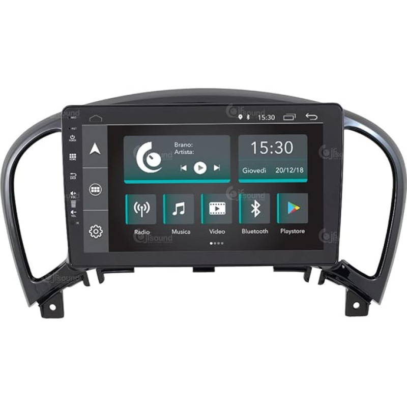 Costum Fit Car Radio for Nissan Juke Android GPS Bluetooth WiFi Dab USB Full HD Touchscreen Display 9 Inch Easyconnect