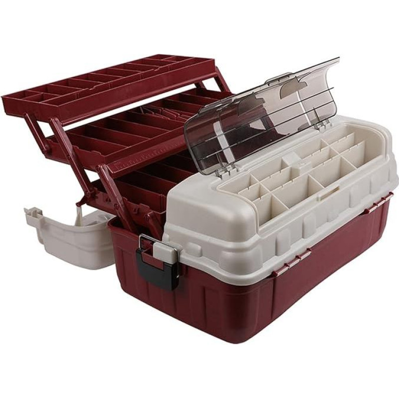 Aufbewahrungsboxen Tragbare Große Box Angelausrüstung Griff 5 Schichten Angelrolle Köderrute Schnur Aufbewahrungsboxen Karpfenwerkzeuge