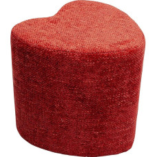 KARE Lovely Design Stool with Heart-Shaped Shelves 36 x 34 x 35 cm (H x W x D) Red