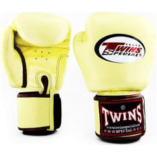 TWINS bokso pirštinės odinės mėlynos Muay Thai odinės bokso pirštinės MMA