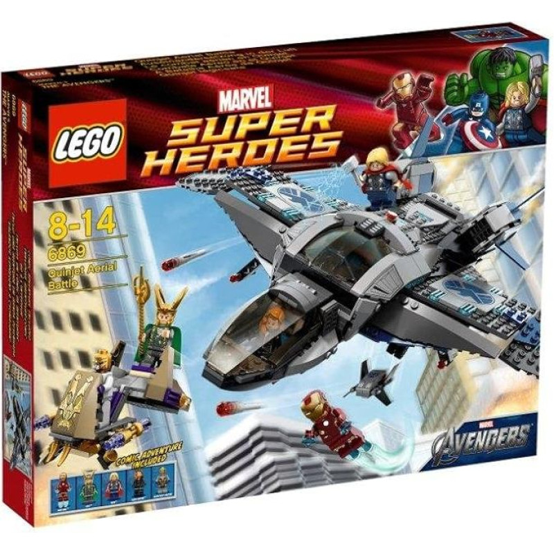 LEGO Super herojai 6869: Kvinjetų oro mūšis
