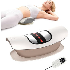 Nugaros masažas, elektrinis juosmens masažuoklis, 3 lygių elektrinis juosmens traukos prietaisas, nugaros masažuoklis, infraraudonųjų spindulių masažuoklis, vibracinis masažas ir oro pagalvė
