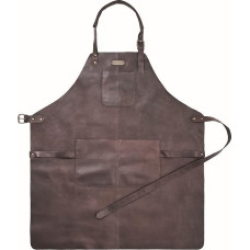 DRAKENSBERG 'Bob' Leder Grillschürze für Männer, Extra Gross, Übergröße, Herren, BBQ Lederschürze, hochwertig