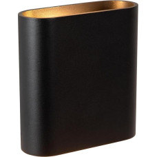 LUCIDE ATILA sieninis vidaus/ lauko LED šviestuvas Dim. 2 x 5 W 2700 K IP54 Juoda