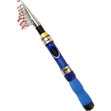 GRFIT Žvejybos meškerė Profesionalus nešiojamas teleskopinis meškerykotis FRP pluošto meškerykotis Jūros valtis Rock Fishing Rod Aukštos kokybės žvejybos ritė 1.5m / 1.9m / 2.3m Žvejybos meškerė (Spalva : 2.3m Žvejybos meškerė)