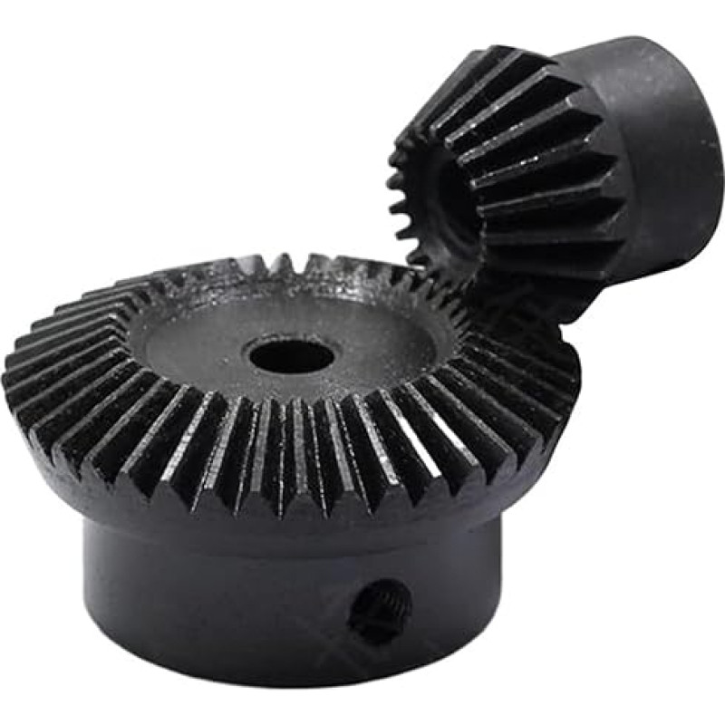 Mechanische Getriebe, Zahnradbohrung, 1 Modul 15 Zähne 30 Zähne Zahnrad 1:2 Kegelrad Innenloch 6mm 1M 15T 30T Spiralritzel M5 Schraubengetriebe Gehrungsschnecke