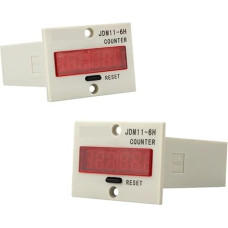 Skaitmeninis skaitiklis JDM11-6H Ekranas Elektroninis pramoninis skaitiklis DC 12V 24V 36V AC 110V 220V 380V Proximity Switch Sensor Count (Voltage Count 380V)