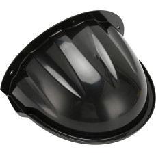 Universali apsauga nuo saulės ir lietaus apsaugos kameroms, universali apsauga nuo saulės ir lietaus apsaugos kameroms su pusiau sferine ir rutuline galvute (juoda)