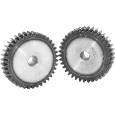 Motor Pinion, Gear, Motor Pinion, 2 Pieces Motor Pinion 13-34 Teeth, 1.5 Module, 1.5 m Bore, 4.17 mm Pitch, Steel, Straight, Flat Pinion, Spur Gear (Color : 1.5 Module 21 Teeth)