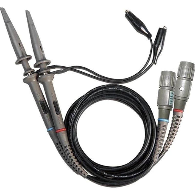 3200 osciloskopų priedai, pasyvusis zondas, 40MHz, 70MHz, 100MHz, 200MHz, 300MHz, 10:1 zondai XDS HDS serijos osciloskopams (2 vnt. OW3200)