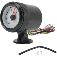 52 mm tachometro rodyklė 4 6 8 cilindrų benzininiam automobilio spidometrui 08000RPM 52 mm indikatorius Mėlynas LED apšvietimas