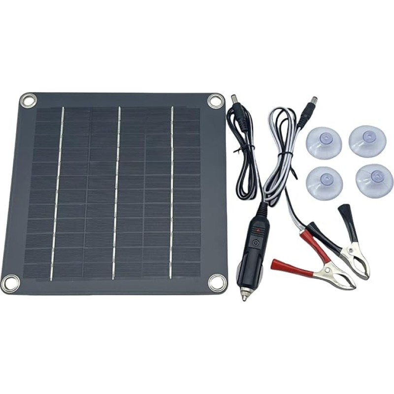 10 W 12 V Solarmodul, tropfende Klebstoffplatte mit Drahtsystem-Modul für Wissenschaft und Technologieprodukte, dauerhafte Systeme