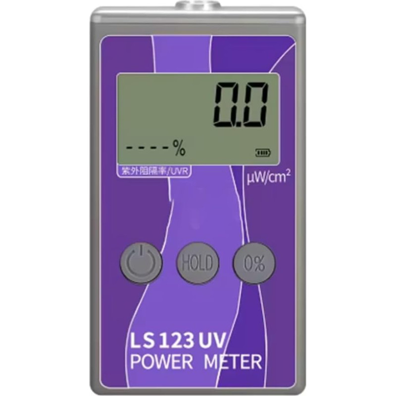UV spindulių matuoklis Ultravioletinių spindulių radiometras 365 Nm UV intensyvumo matuoklis