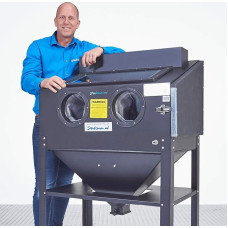 Išskirtinio leidimo smėliavimo kabina 220 litrų