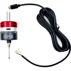 CF-38 3D briaunų ieškikliui su nerūdijančio plieno zondu, skirtam CNC apdirbimo centrams, graviravimo staklėms, tekinimo ir frezavimo staklėms, juodas (raudonas)