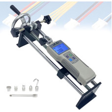 Digitales KraftmessgeräT-PrüFstand-Kit, Handradgesteuert, 230 mm Maximaler Hub, Inklusive Klemme FüR Die Messung Von Druck-/ZugkräFten ZP-1000N