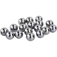 5-100 Stück Lagerkugeln Aus Edelstahl 304 - Präzisionskugeln Aus Massivem Metall (4-18 Mm) - Glatte, Hochpräzise Stahlkugeln For Lager, Ventile Und Heimwerkerprojekte - Rostfrei Und Langlebig(6mm 100p