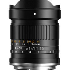 TTARTISAN 14 mm F2.8 ASPH. Pilno kadro fotoaparato objektyvas su rankiniu fokusavimu, itin plataus kampo (skirtas Nikon Z)