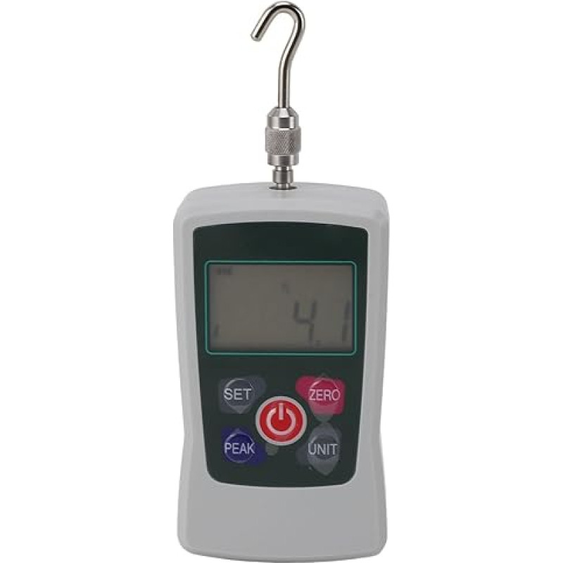 Fafeicy 30-300 N Skaitmeninis kraftmessgerät, Leicht Ablesbare Anzeige, Genaue Messung, Tragbares Design, Mini-Dynamometer, Laborprüfgerät, Qualitätskontrolldetektor, Messmessgerät 6