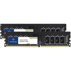 Timetec Hynix IC 16GB DDR4 2666MHz PC4-21300 Unbuffered Non-ECC 1.2V CL19 2Rx8 Dual Rank 288 Pin UDIMM Desktop Memory RAM Module Upgrade (32GB Kit (2x16GB))