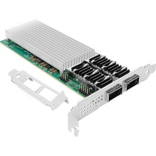 PCIe Ethernet tinklo kortelė Intel E810-CQDA2 E810-CAM2 mikroschemų rinkiniui PCIe 4.0 x16 100Gb dviejų prievadų QSFP28 LAN kortelė Palaiko Windows Server/Windows/Linux/VMware/ESX
