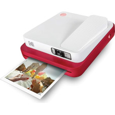 Kodak Smile Classic Instant Film Digital Camera + Bluetooth, 16 MP, 35 atspaudai / įkrovimas - pradinė pakuotė 3,5 x 4,25 colių cinko popierius, lipdukų rėmeliai