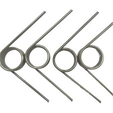 Torsionsfeder Drahtdurchmesser 2,5 mm Linksdrehung V-förmig rotierende Torsionsfeder(7 laps(10PCS),14mm,2.5mm(120 Angle))