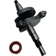 MS 171 211 alkūninis velenas su alyvos sandarikliu, tinkamas MS171 MS181 MS181C MS211 grandininiams pjūklams Benzininiai pjūklai atsarginė dalis 1139 030 0401