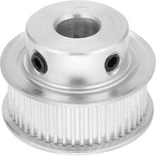 sourcingmap Aluminum MXL 50 Teeth 12mm Bore Timing Belt Idler Pulley Synchronous Wheel 10mm Belt for 3D Printer CNC
