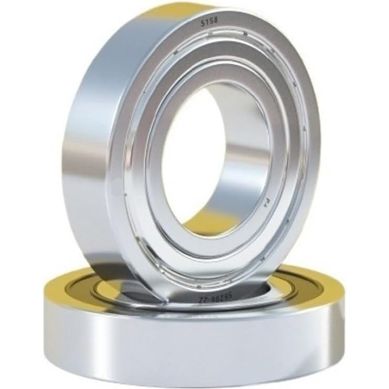 2 stücke P4 Edelstahl Lager S6207-2Z/S6208-2Z/S6209-2Z/S6210-2Z/S6211-2Z/S6212-2Z 440/304 Kugellager Zubehör(SS6212-2Z 304)