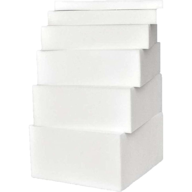 Polsterschaumplatte mit hoher Dichte, 150 x 40 cm, für Sofa, Stuhl, Bank, Sitz, DIY-Möbelkissen und Ersatz, auf jede Größe zuschneidbar und bequem