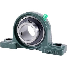 1 Stück P4 Außensphärisches Einsatzlager UCP202-303-36-UCP316 Pendelkugellager mit Gehäusesitz Flanscheinheit(UCP209 inner45)
