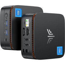 NiPoGi AK1PRO Celeron N5105 Mini PC (up to 2.9 GHz), 16 GB RAM 512 GB ROM Mini Desktop PC, Micro Desktop Computer, 4K UHD Dual Display/WiFi 5/BT4.2/Gigabit Ethernet/2x HDMI for Office, Business, Home