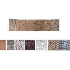 Priėmimas 2 plokštės Pora Romani PAVIMENTO kamštienos 33 x 25 cm storio 10 mm spaudos San Gregorio armeno Sheperds lovelė
