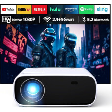 2025 Didelio našumo projektorius, palaiko 